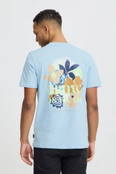 Blend T-Shirt BLEND BHJAFON Blau/Hellblau