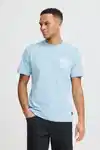 Blend T-Shirt BLEND BHJAFON Blau/Hellblau