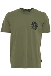 Blend T-Shirt BLEND BHJAFON Dunkelgrün/Khaki/Grün