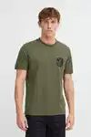 Blend T-Shirt BLEND BHJAFON Dunkelgrün/Khaki/Grün