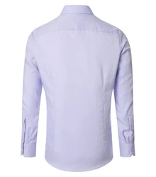 VENTI Langarmhemd Businesshemd Lila/Fliederfarben/Hellblau/Blau