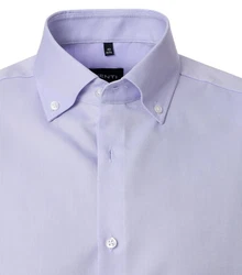 VENTI Langarmhemd Businesshemd Lila/Fliederfarben/Hellblau/Blau