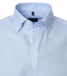 VENTI Langarmhemd Businesshemd Hellblau/Blau