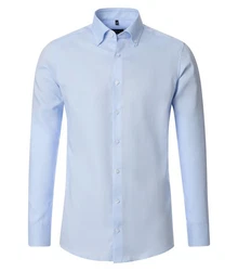VENTI Langarmhemd Businesshemd Hellblau/Blau