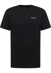 MUSTANG Kurzarmshirt Style Austin Blau/Schwarz/Dunkelblau/Gelb/Rot