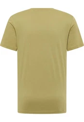 MUSTANG Kurzarmshirt Style Austin Dunkelgrün/Khaki