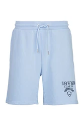 19V69 ITALIA Shorts SERGIO SHATTERED Hellblau/Blau