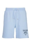 19V69 ITALIA Shorts SERGIO SHATTERED Hellblau/Blau