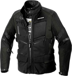 SpiDi Motorradjacke 4 Season Evo H2Out Schwarz/Weiß
