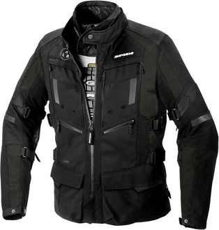 SpiDi Motorradjacke 4 Season Evo H2Out Schwarz/Weiß