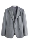 Next Slim Fit Sakko mit Motionflex-Stretch Grau/Hellgrau