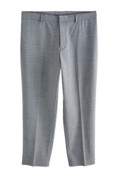 Next Anzughose Motion Flex Slim Fit Grau/Hellgrau