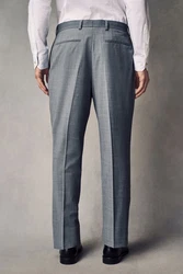 Next Anzughose Motion Flex Slim Fit Grau/Hellgrau