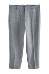 Next Anzughose Motion Flex Slim Fit Grau/Hellgrau