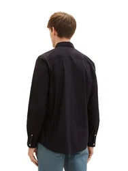 TOM TAILOR Hemd schwarz
