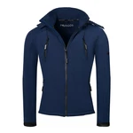 PAULGOS Softshelljacke Herren Outdoor Funktionsjacke Dunkelblau
