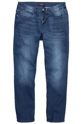 Men Plus Cargohose Jeans Denim Bauchfit Regular Fit 5-Pocket Blau/Dunkelblau/Hellblau
