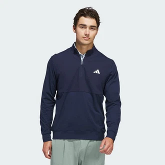 adidas Performance Sweatshirt ULTIMATE365 TOUR QUARTER-ZIP PULLOVER Dunkelblau/Blau