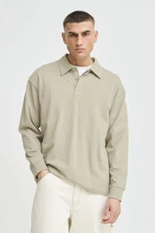 !Solid Longpullover SDORWELL stylisches Longsleeve mit Hemdkragen
