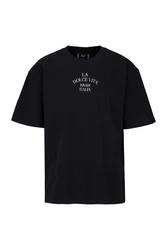 19V69 ITALIA T-Shirt MAURO MARINA Schwarz/Rot/Dunkelblau