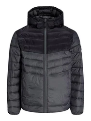 JACK & JONES Jacke 'JJESprint' Grau/Schwarz/Dunkelgrau