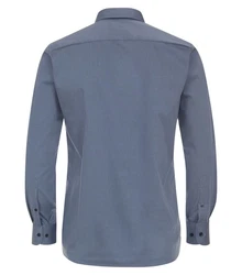 CASAMODA Langarmhemd Modern Fit Dunkelblau/Blau/Grau