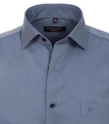 CASAMODA Langarmhemd Modern Fit Dunkelblau/Blau/Grau