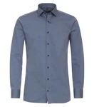 CASAMODA Langarmhemd Modern Fit Dunkelblau/Blau/Grau