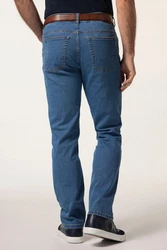 Boston Park 5-Pocket Jeans Lightweight Jeans Bauchfit Blau/Hellblau