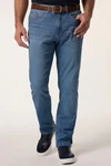 Boston Park 5-Pocket Jeans Lightweight Jeans Bauchfit Blau/Hellblau