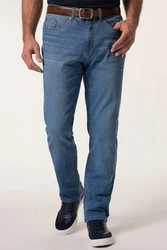 Boston Park 5-Pocket Jeans Lightweight Jeans Bauchfit Blau/Hellblau