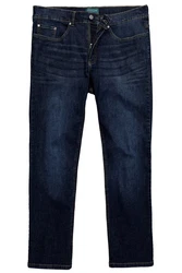 Boston Park 5-Pocket Jeans Lightweight Jeans Bauchfit Blau/Dunkelblau