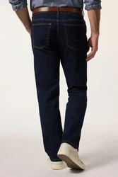 Boston Park 5-Pocket Jeans Lightweight Jeans Bauchfit Blau/Dunkelblau