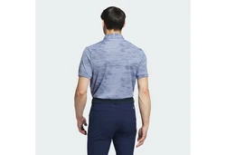 adidas Performance Poloshirt ULTIMATE365 TEXTURED STRIPE Blau/Braun/Lila/Hellblau/Grau