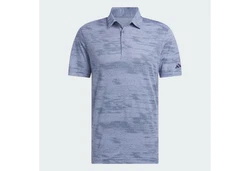 adidas Performance Poloshirt ULTIMATE365 TEXTURED STRIPE Blau/Braun/Lila/Hellblau/Grau