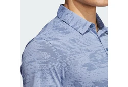 adidas Performance Poloshirt ULTIMATE365 TEXTURED STRIPE Blau/Braun/Lila/Hellblau/Grau
