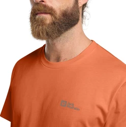 Jack Wolfskin T-Shirt ESSENTIAL T Orange/Braun