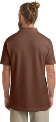 Jack Wolfskin Poloshirt ESSENTIAL POLO Braun/Dunkelbraun