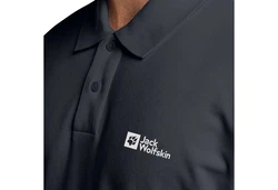 Jack Wolfskin Poloshirt ESSENTIAL POLO Dunkelblau/Dunkelgrau/Grau/Hellgrau