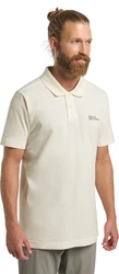 Jack Wolfskin Poloshirt ESSENTIAL POLO Beige/Khaki/Creme/Weiß/Rot/Dunkelblau