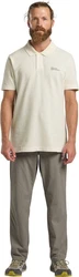 Jack Wolfskin Poloshirt ESSENTIAL POLO Beige/Khaki/Creme/Weiß/Rot/Dunkelblau
