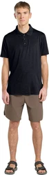 Jack Wolfskin Poloshirt TRAVEL POLO Dunkelblau/Schwarz