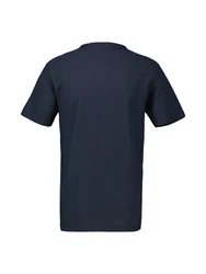 LERROS T-Shirt Strukturqualitt Dunkelblau/Rot