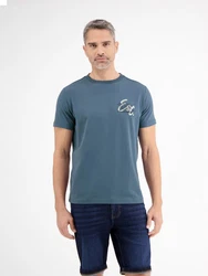 LERROS T-Shirt Herren Jerseyqualität Blau/Hellblau/Grau/Dunkelblau