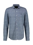 LERROS Langarmhemd Herrenhemd  Blau/Hellblau/Dunkelblau