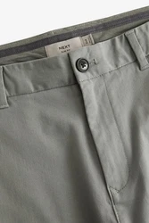 Next Chinohose Slim Fit Khaki/Hellgrau