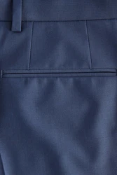 Next Anzughose Motion Flex Slim Fit Dunkelblau/Blau/Hellblau