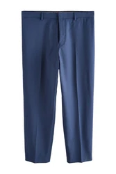 Next Anzughose Motion Flex Slim Fit Dunkelblau/Blau/Hellblau