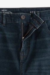 Next Straight Jeans Classic Straight Fit Jeans mit Stretch Hellblau/Blau/Dunkelblau