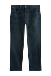 Straight-Jeans Klassische Straight Fit Jeans mit Stretch (1-tlg)